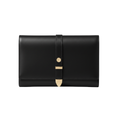 Aspen Black Plant-Based Leather Travel Wallet ( Available for Pre-order November 28th Delivery)