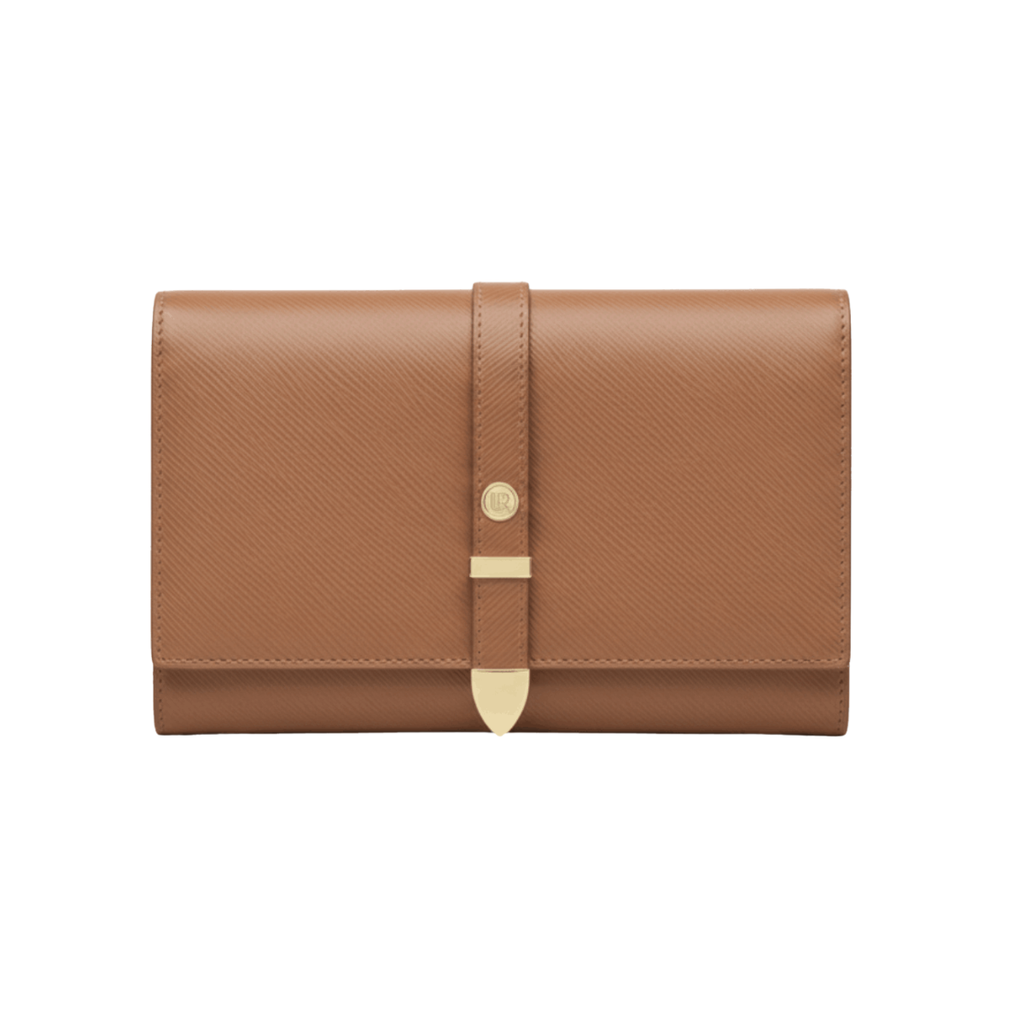 Aspen Brown Vegan Leather Travel Wallet Unisex Sustainable Pre-Order