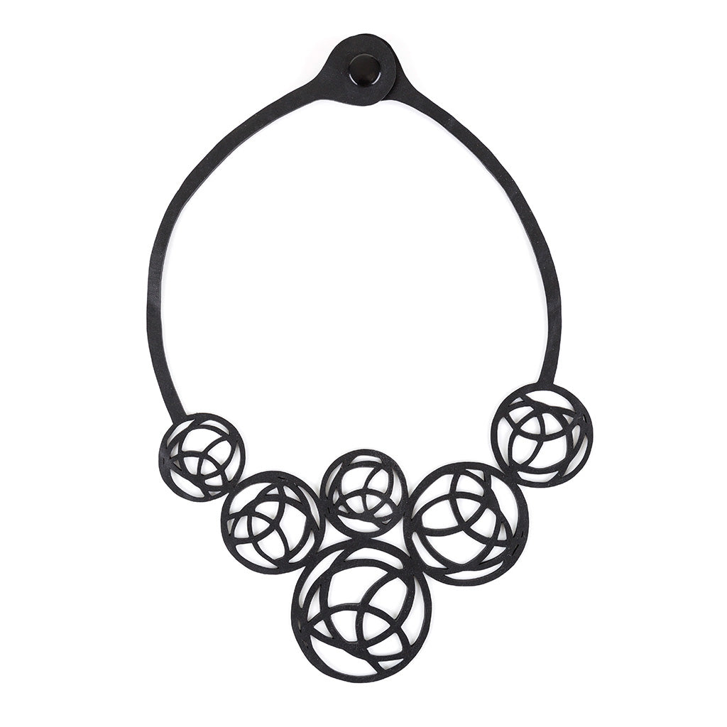 Neptune Black Necklace-2