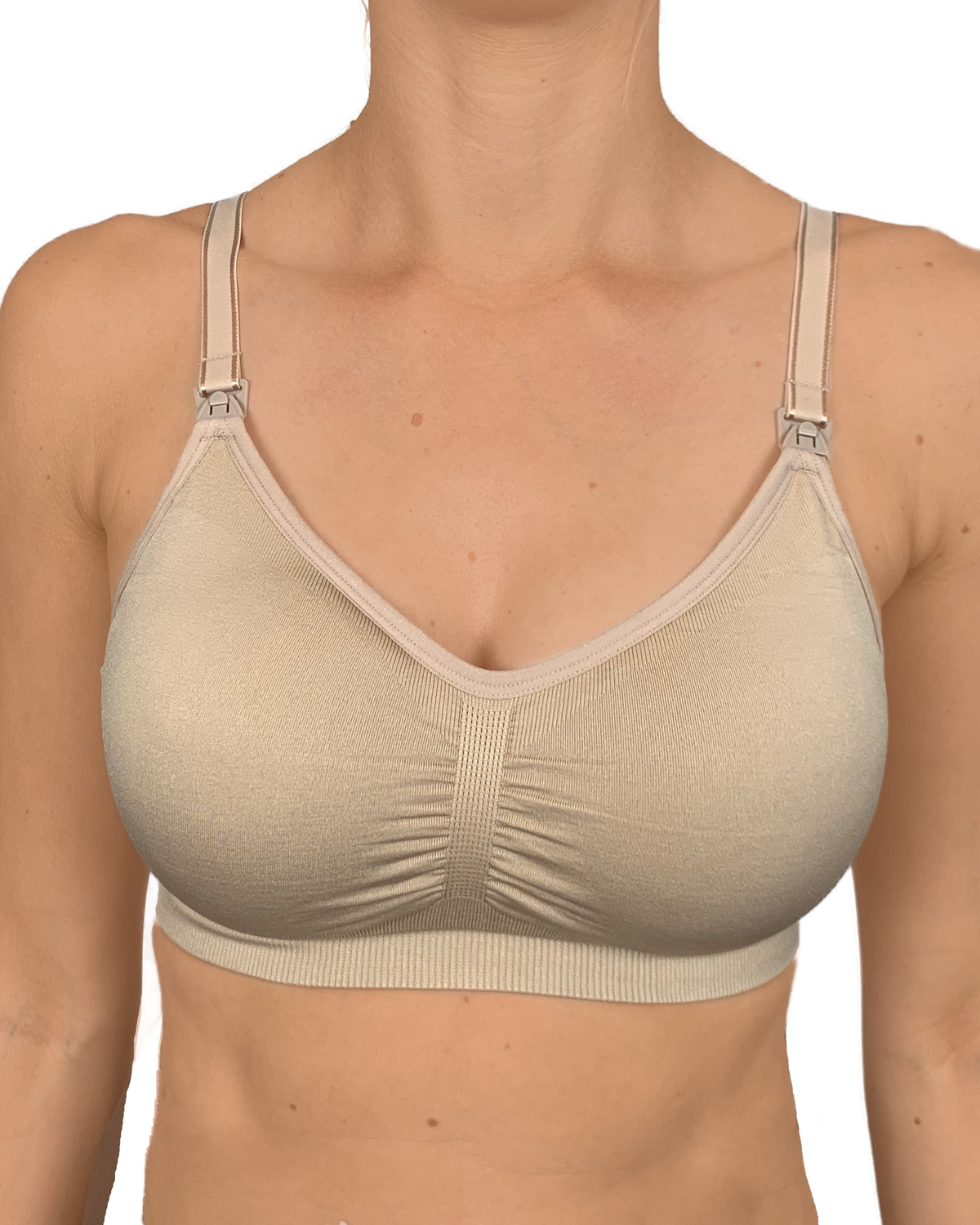 Seamfree Maternity & Nursing Bra – White
