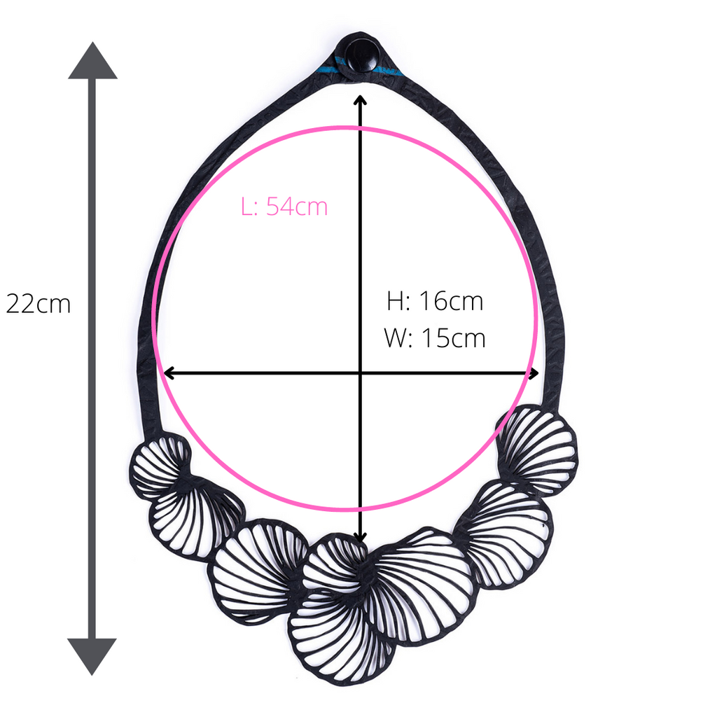 Shell Inner Tube Necklace-4