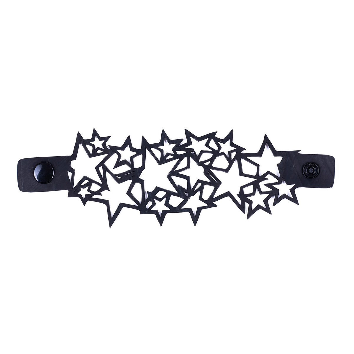 Star Inner Tube Recycled Bracelet-3