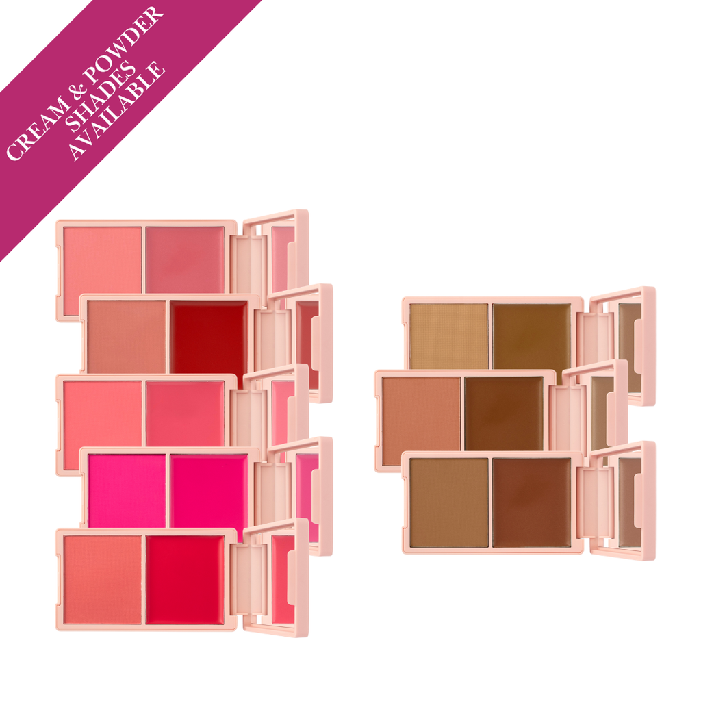 Crème de la Cheeks Cream & Powder Face Palette Sculpt Collection