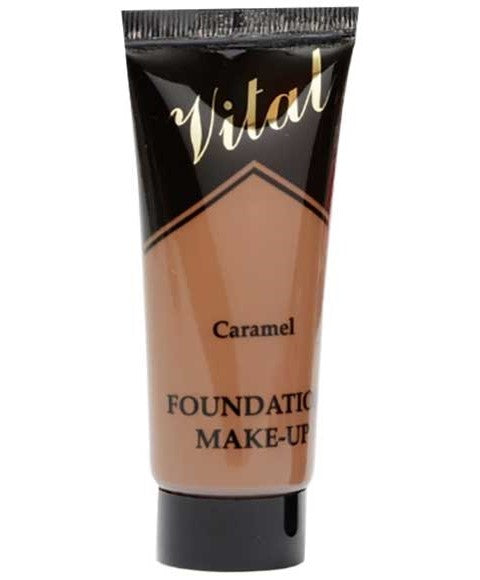 Vital Makeup Liquid Foundation Make Up Caramel-0