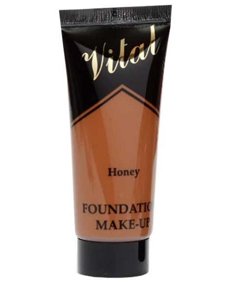 Vital Makeup Liquid Foundation Make Up Honey-0