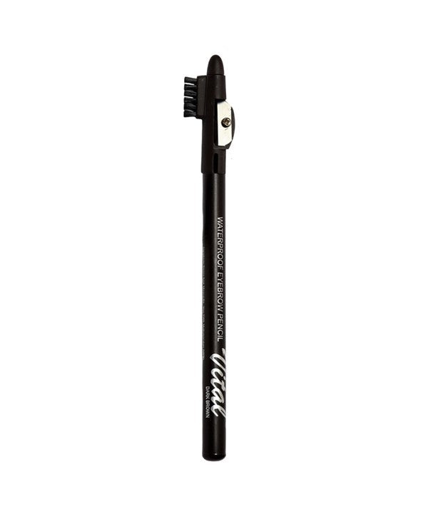 Vital Makeup Vital Waterproof Eyebrow Pencil With Sharpener-0