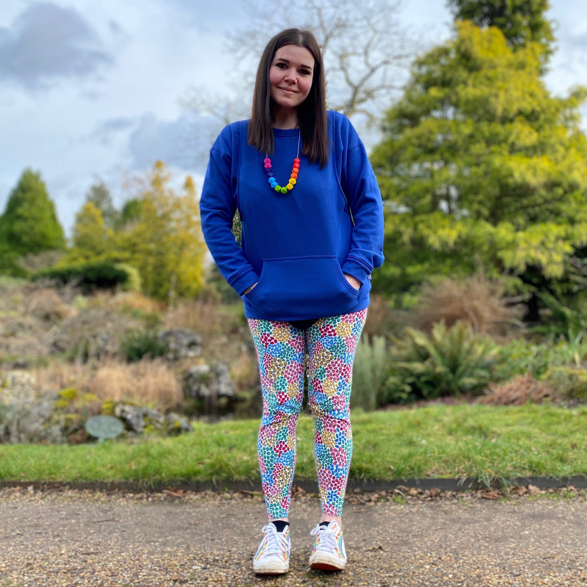 Bex Blue Breastfeeding Jumper-2