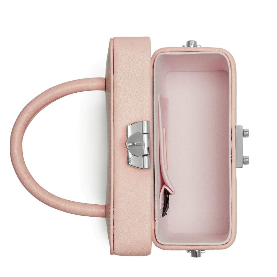 Mae Pink Satchel Vegan Cross Body Bag