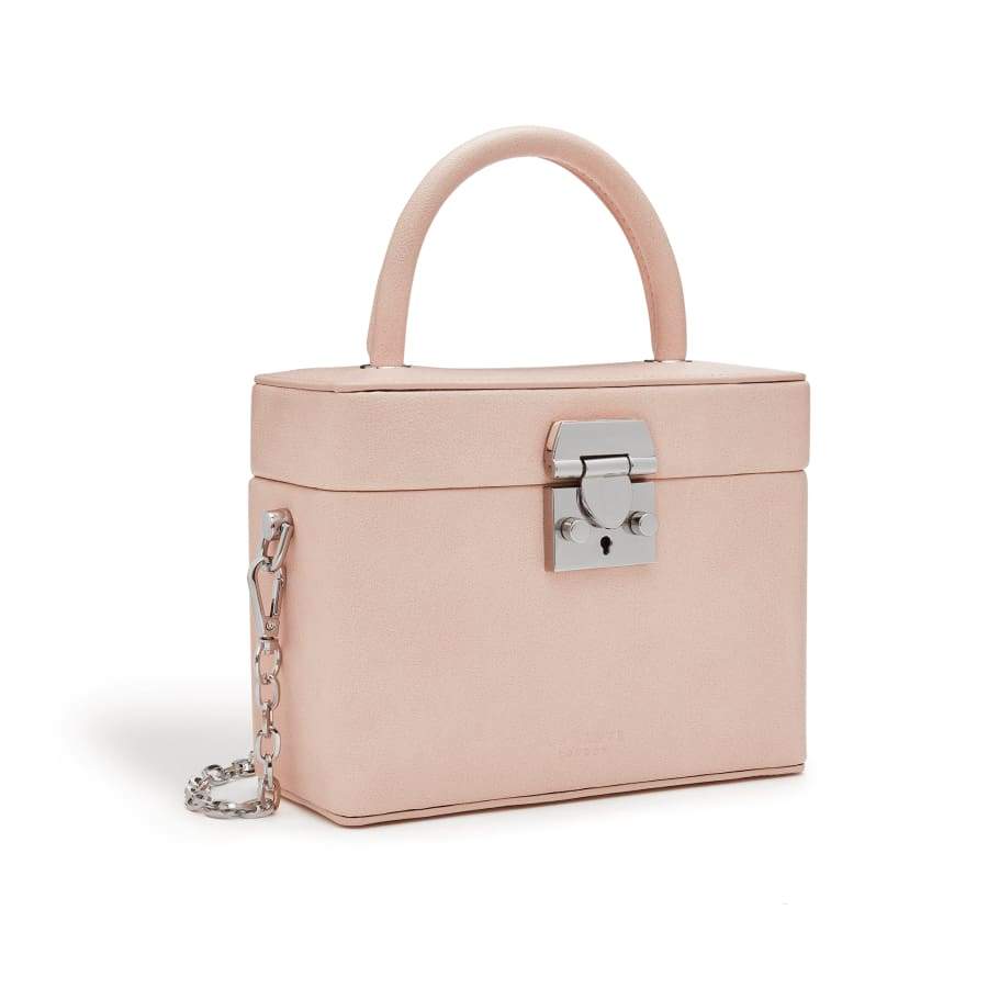Mae Pink Satchel Vegan Cross Body Bag